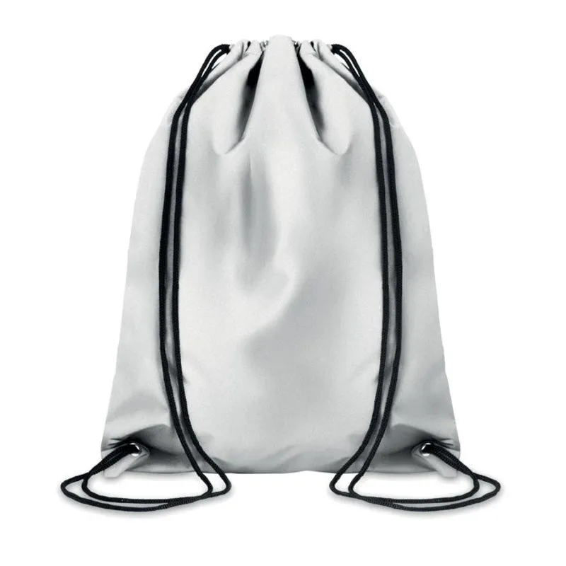 Bolsa de cuerdas para merchandising reflectante