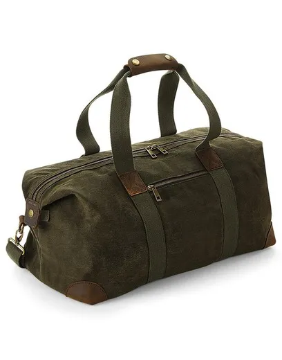 Bolsa Heritage de lona encerada