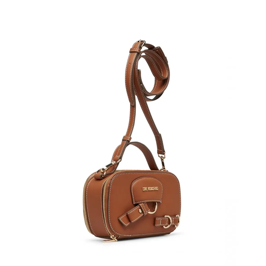 Bolsa Mujer Mano Bandolera LOVE MOSCHINO JC4282 Pu Cuoio Cuero Sintético Marron
