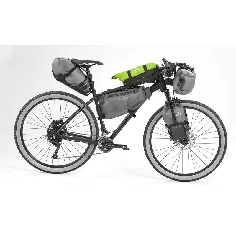 Bolsa para bicicleta Vaude Trailguide (negro/verde)