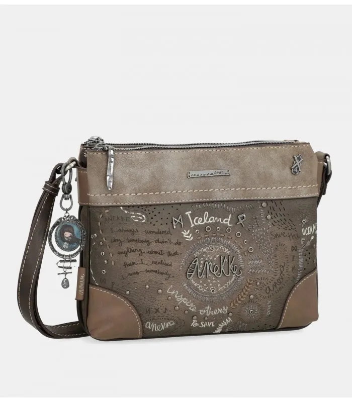 BOLSO BANDOLERA MUJER ANEKKE MARRÓN