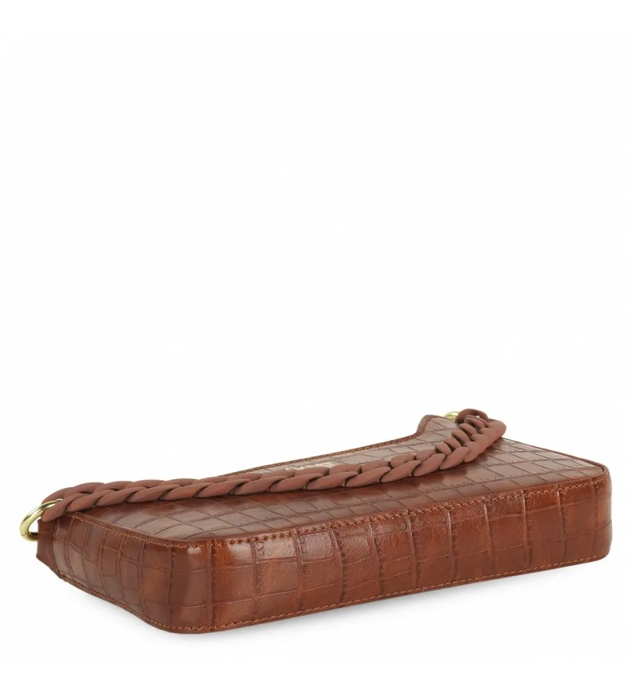 Bolso bandolera mujer SKPAT con 2 asas intercambiables  312478 color marron