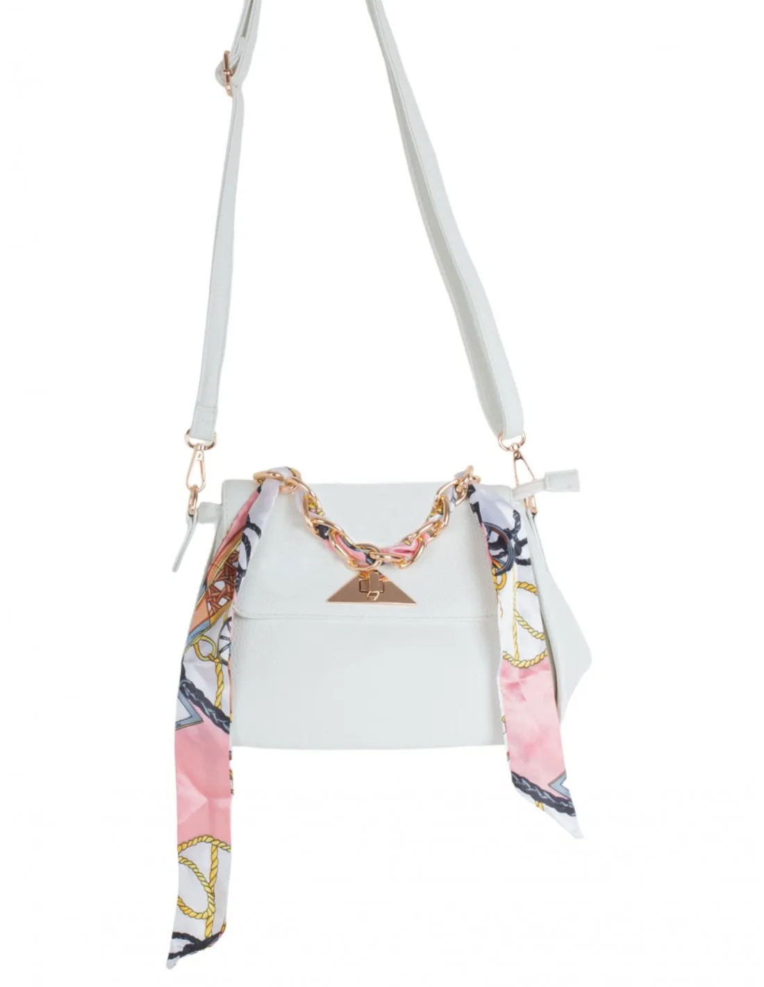 Bolso Blanco Pañuelo
