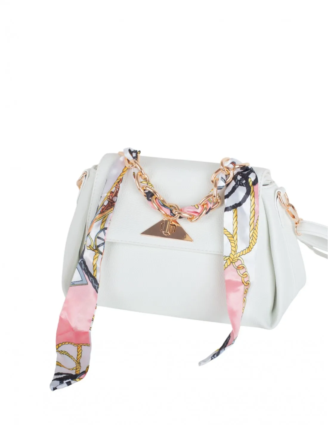 Bolso Blanco Pañuelo