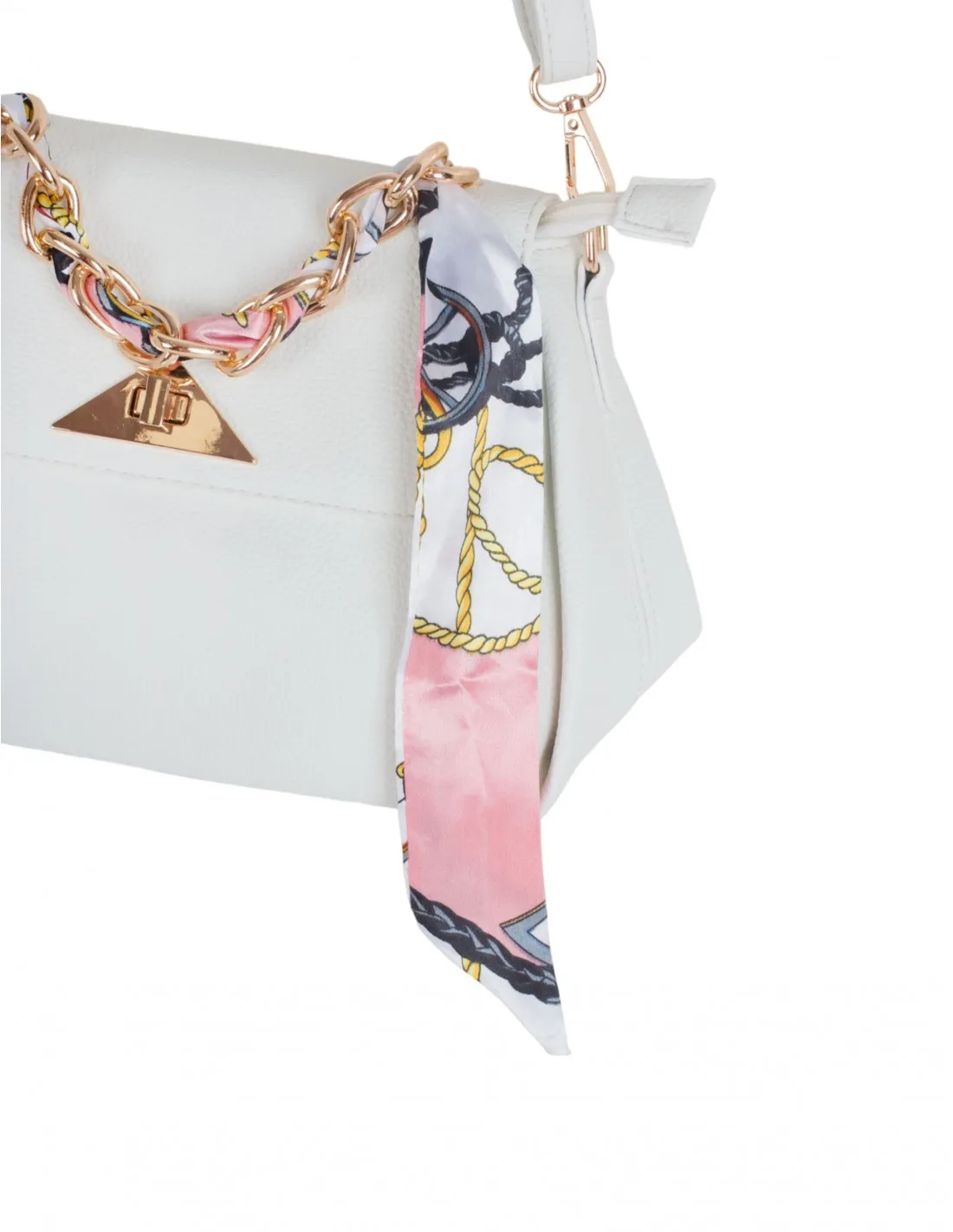 Bolso Blanco Pañuelo