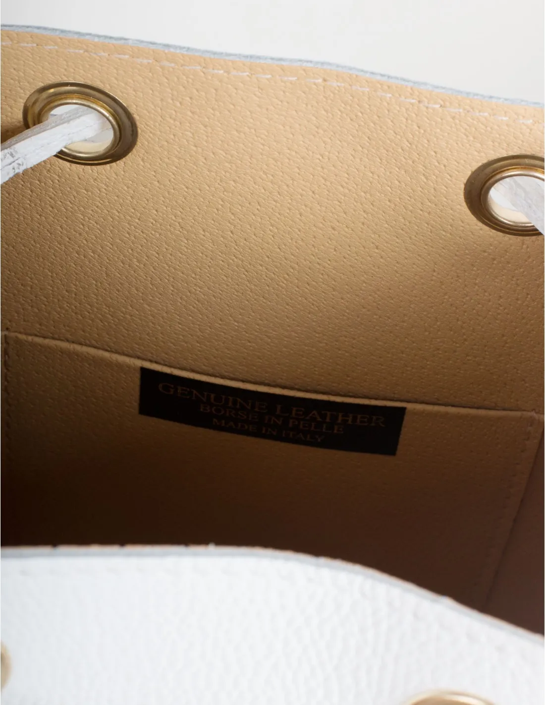 Bolso Bombonera Piel Blanco