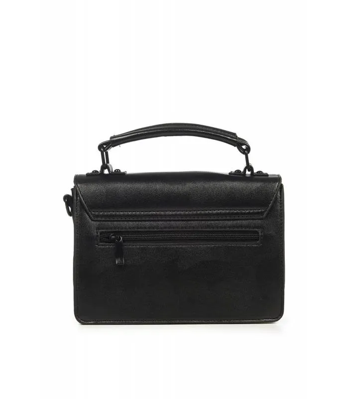 Bolso de mano con correa para el hombro Negro Murcielago Nocturne Banned BG7268