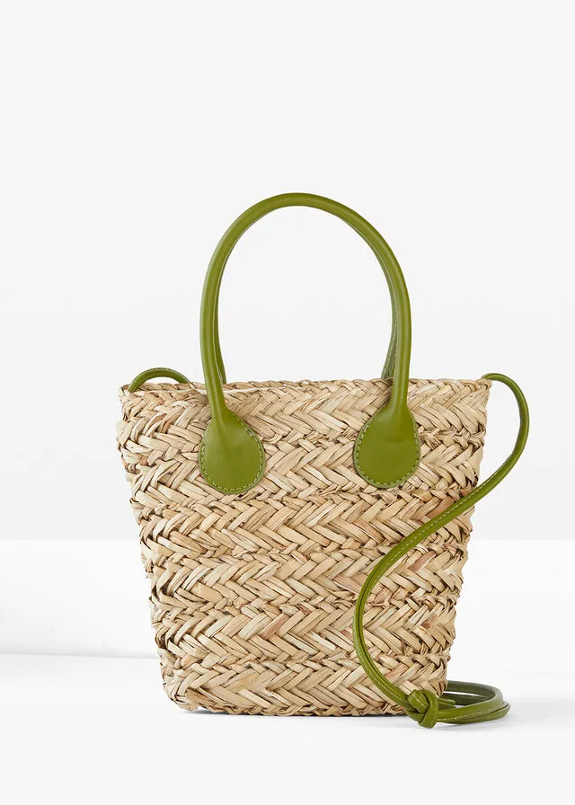 BOLSO DE MANO CRUDOMUSGO OSCURO