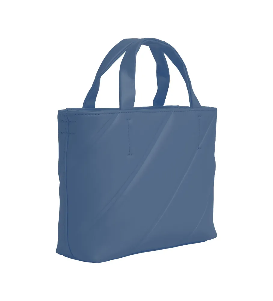 Bolso Quilted Micro Ew Tote22 azul