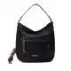 Bolso Refresh 083394 en negro con las asas en marrón