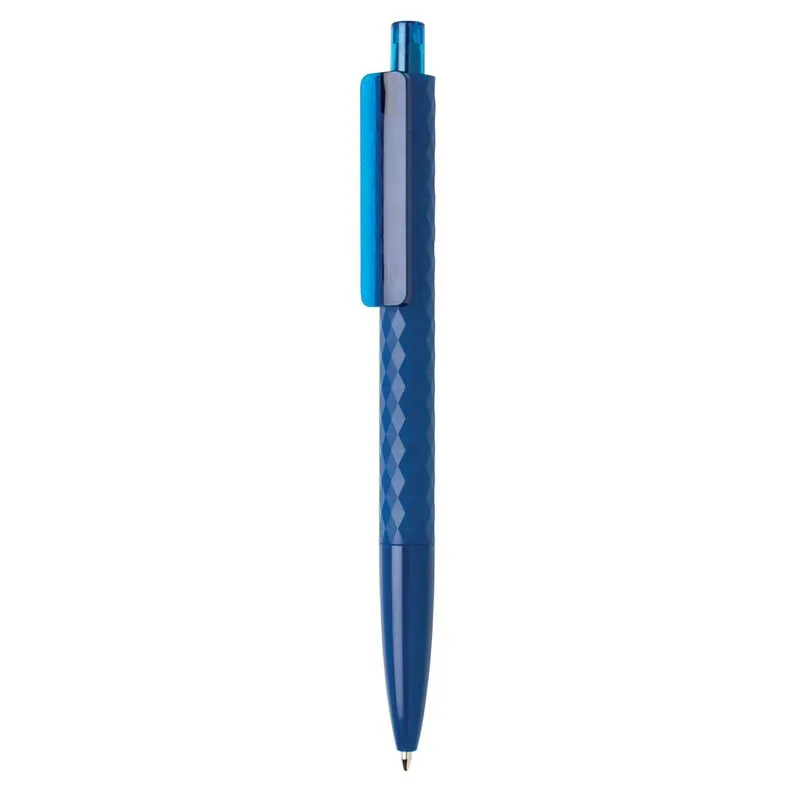 Bolígrafo promocional en rombos tinta azul X3