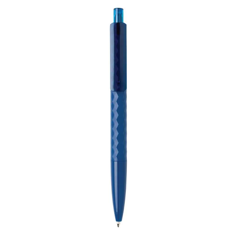 Bolígrafo promocional en rombos tinta azul X3