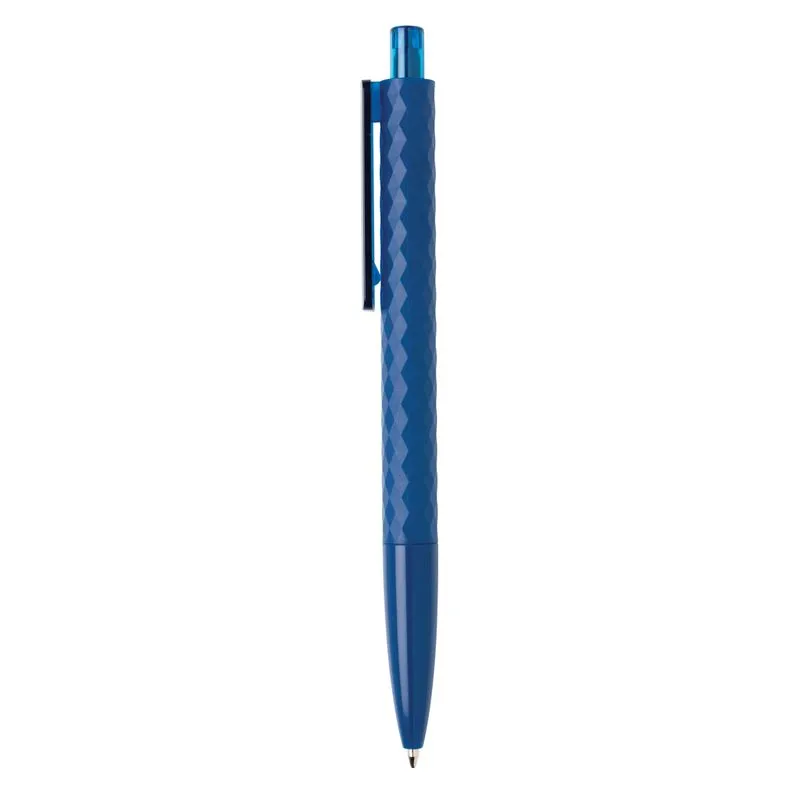 Bolígrafo promocional en rombos tinta azul X3