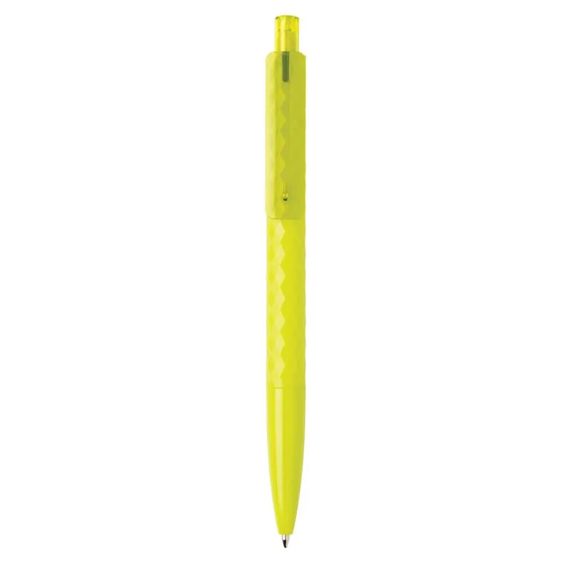 Bolígrafo promocional en rombos tinta azul X3
