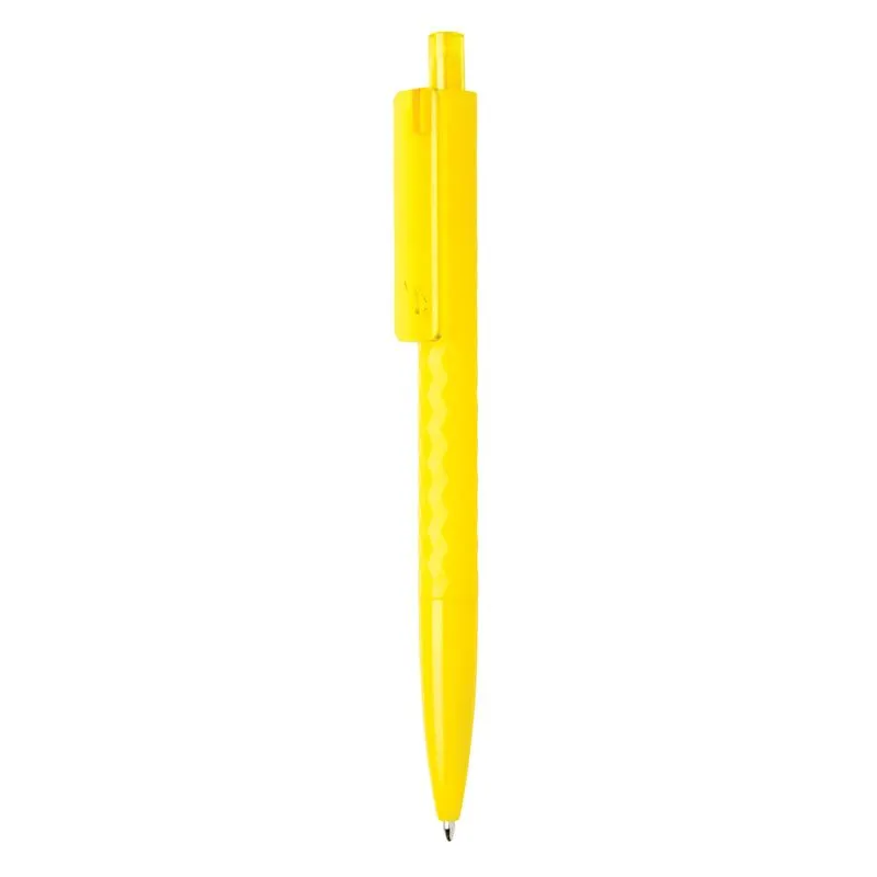 Bolígrafo promocional en rombos tinta azul X3