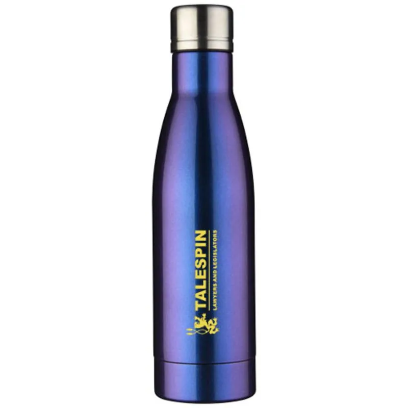 Botella corporativa de 500 ml. acabado iridiscente Vasa Aurora