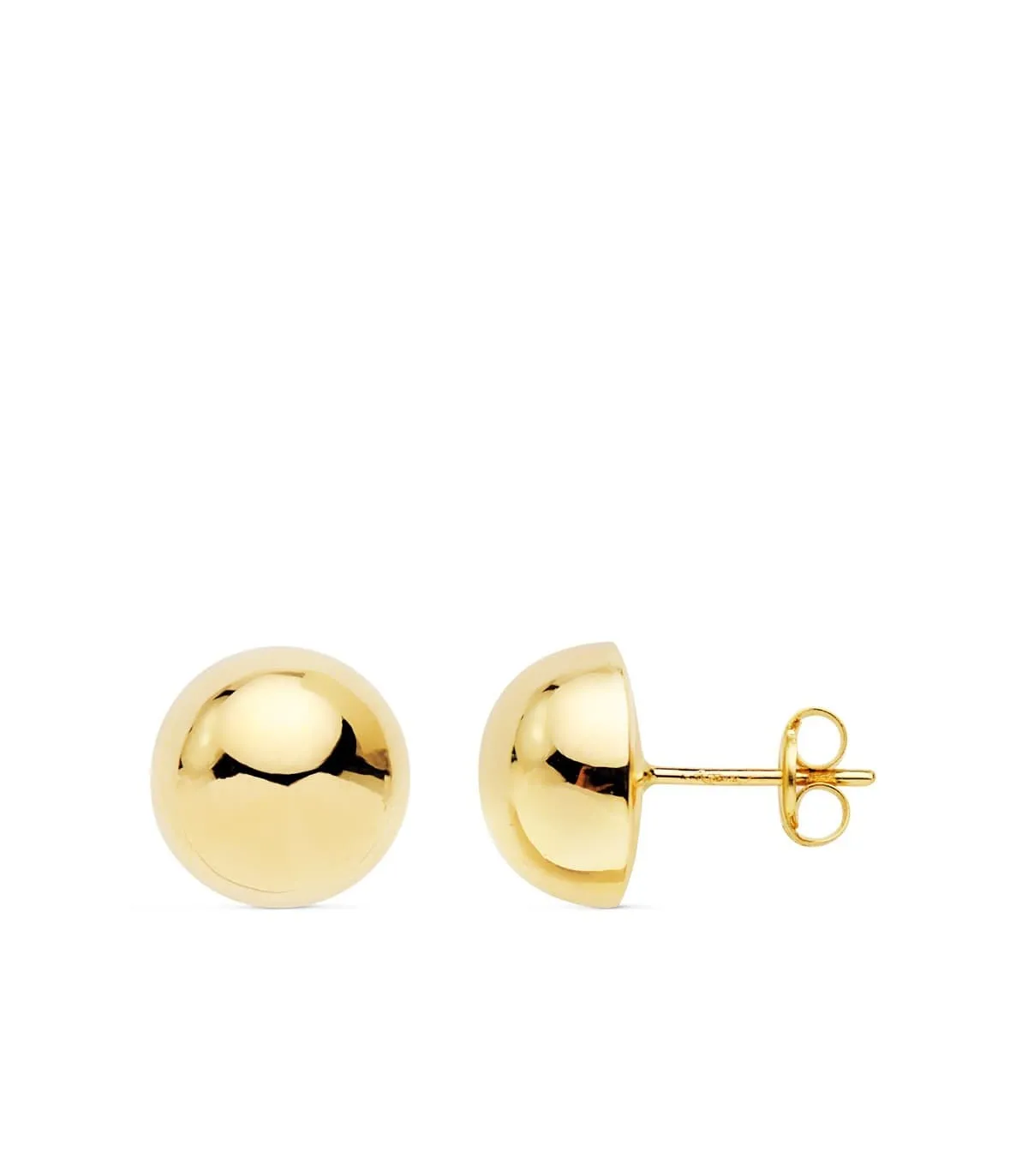 Boucles d'oreilles Sabira Femme Boule Or 18K 10mm