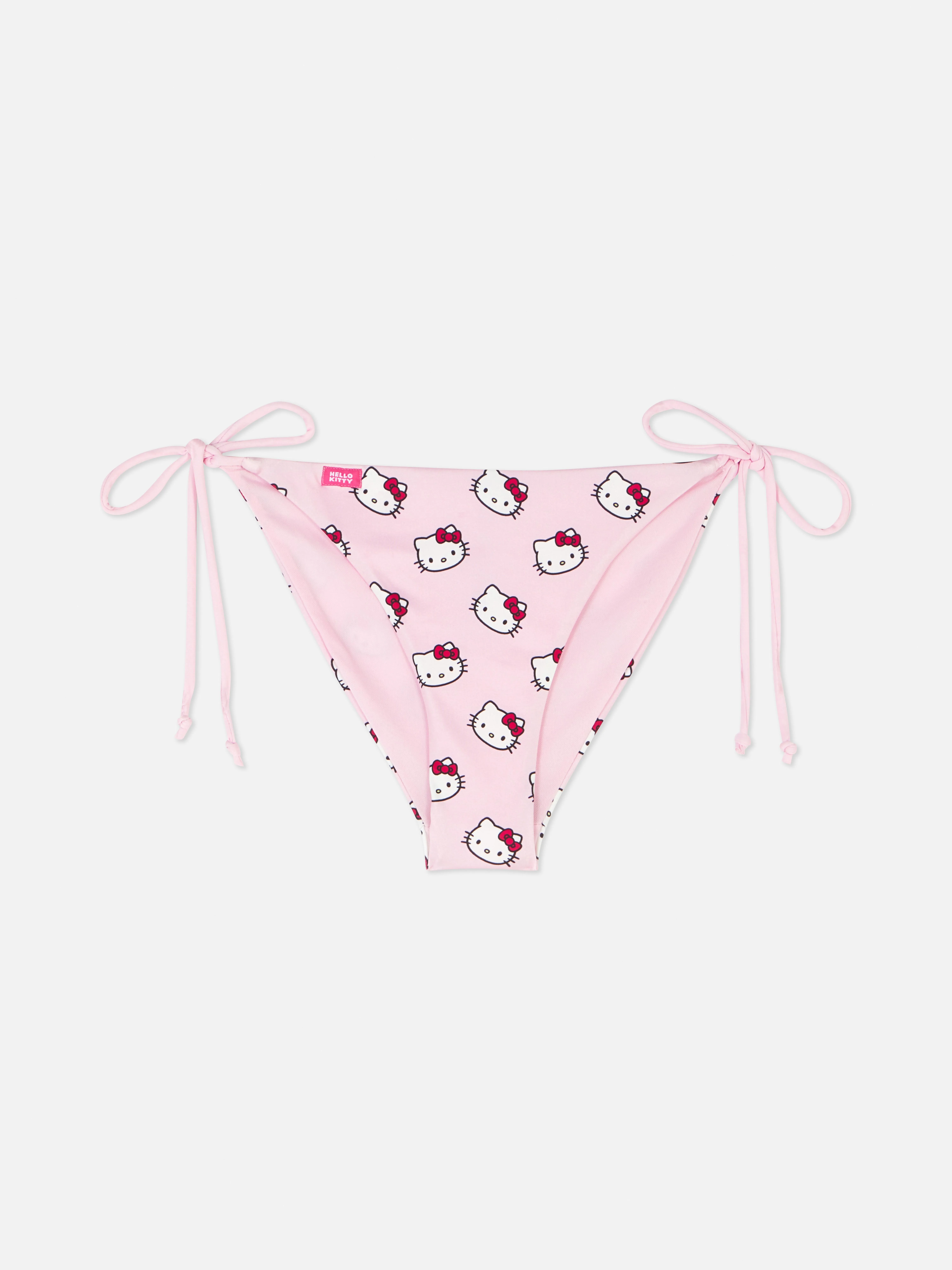 Braguita de bikini con lazos de Hello Kitty