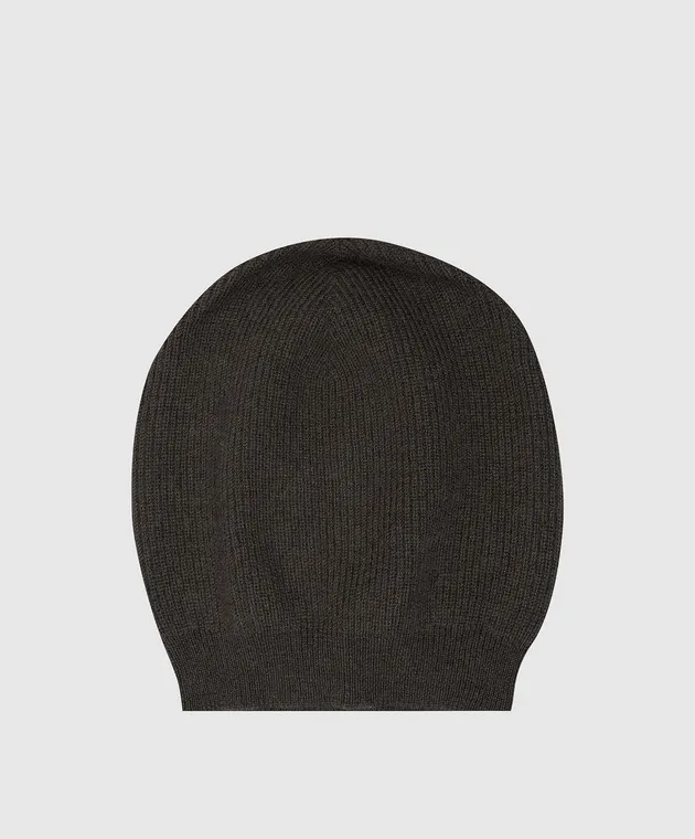 Brunello Cucinelli Green cashmere hat