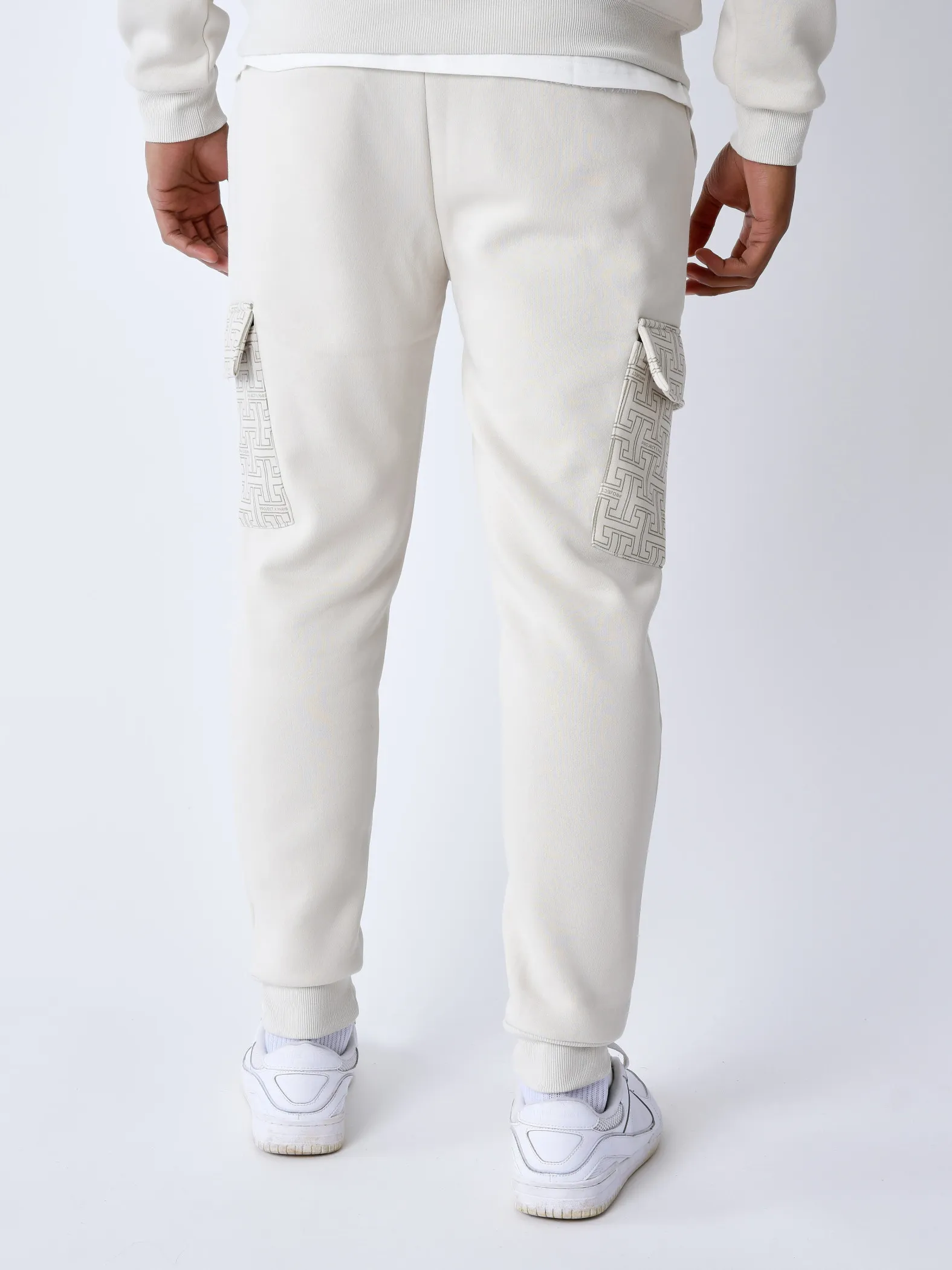 Calcetines de jogging con estampado de monogramas