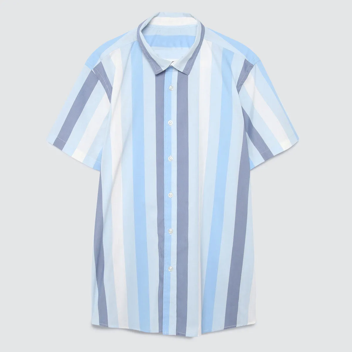 Camisa Con Rayas Para Hombre