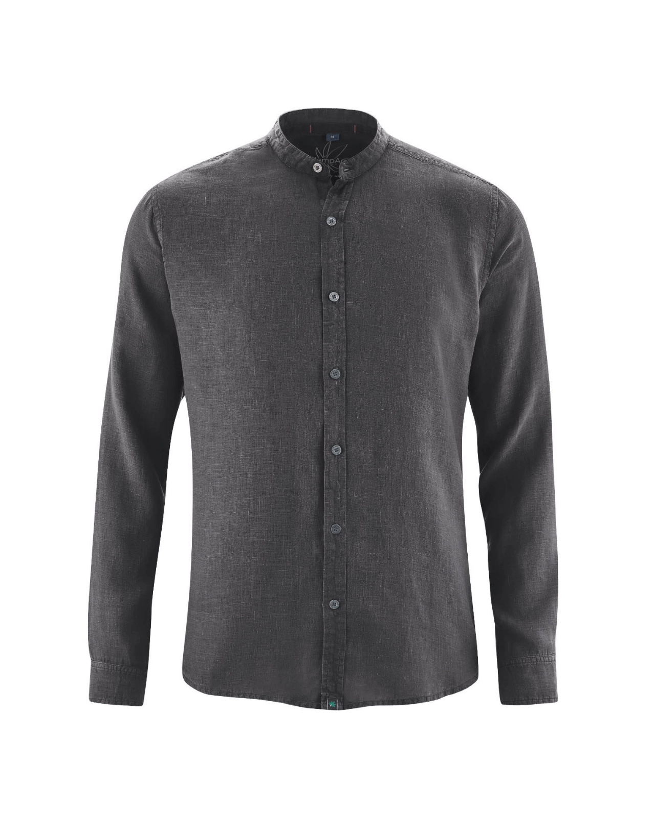 Camisa cuello mao hombre. Tejido 100% cáñamo