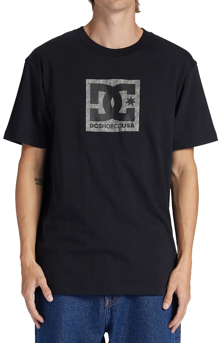 CAMISA DC DC SQUARE STAR FILL HSS  SMC0/BLACK/GREYSTONE  MEN´S