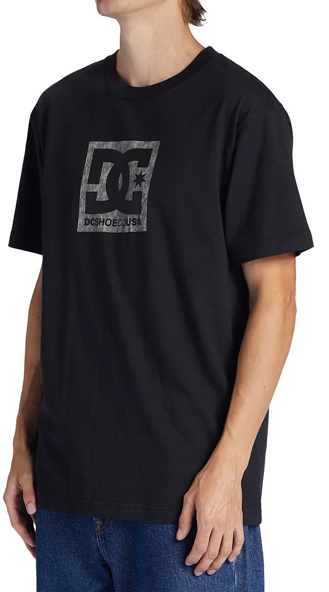 CAMISA DC DC SQUARE STAR FILL HSS  SMC0/BLACK/GREYSTONE  MEN´S