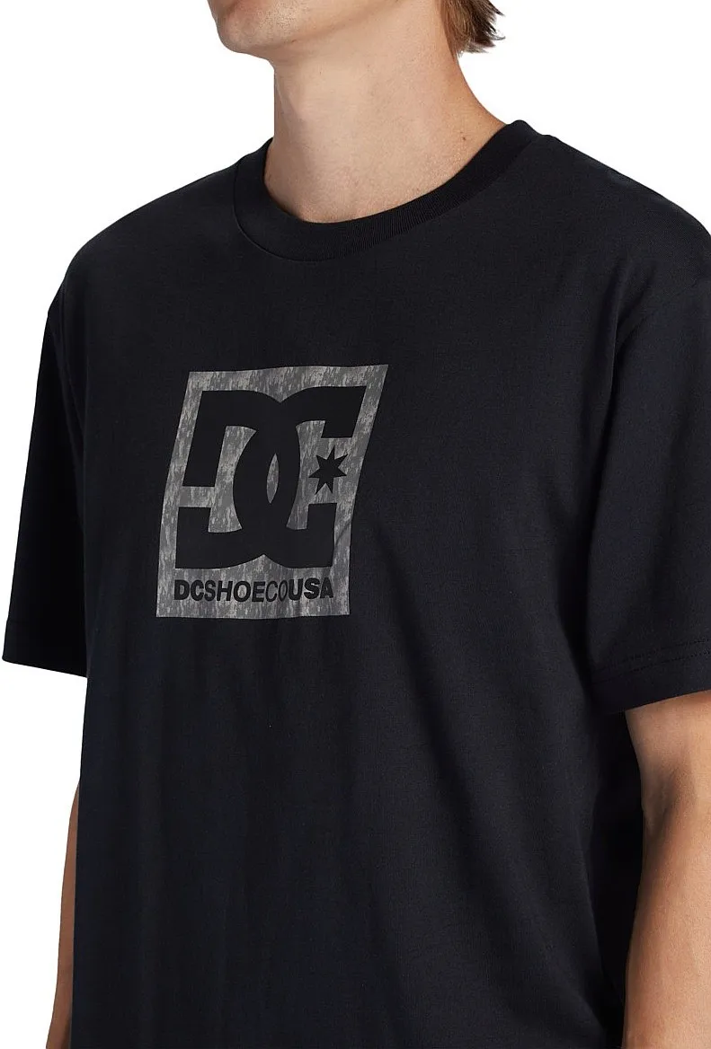 CAMISA DC DC SQUARE STAR FILL HSS  SMC0/BLACK/GREYSTONE  MEN´S