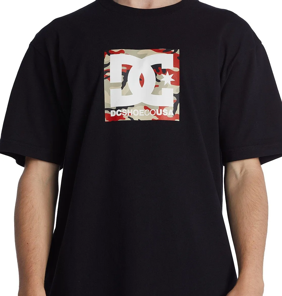 CAMISA DC DC SQUARE STAR FILL HSS  XKRC/BLACK/FIRE CAMO  MEN´S