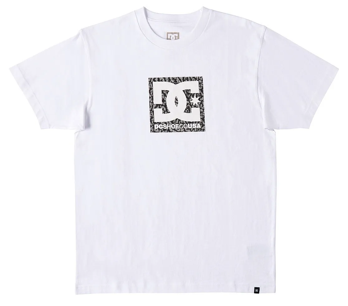 CAMISA DC DC SQUARE STAR FILL HSS  XWWS/WHITE/ELEPHANT  MEN´S