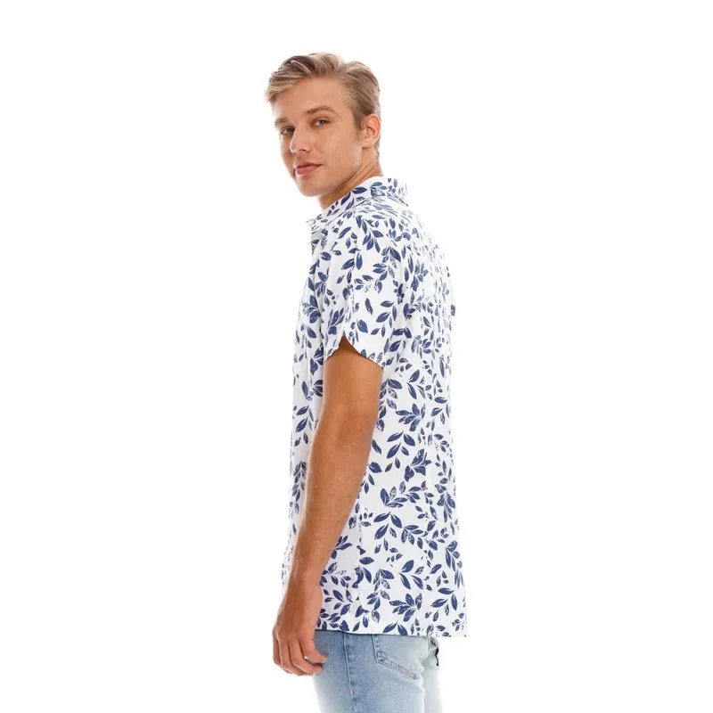 Camisa Manga Corta Para Hombre Camisa
