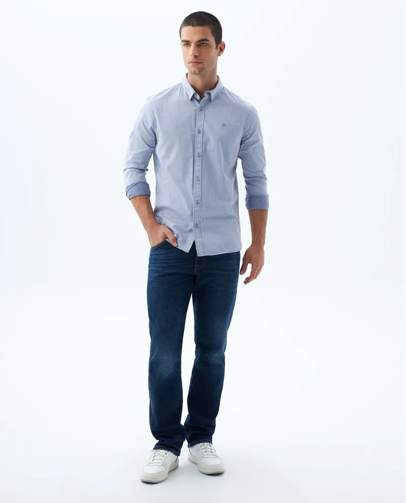 Camisa manga larga para hombre