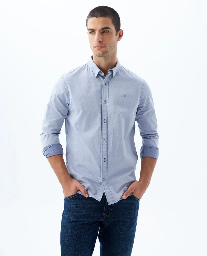 Camisa manga larga para hombre