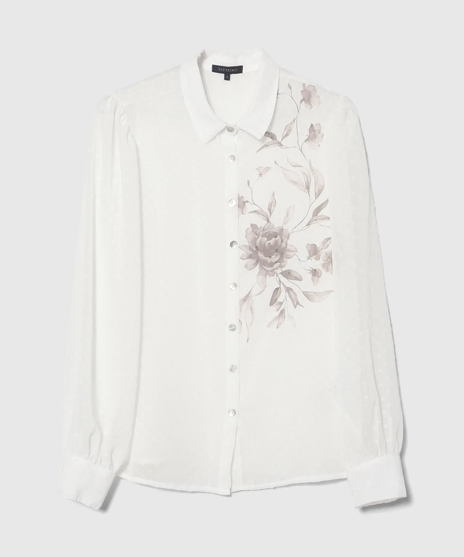 CAMISA MANGA TRES CUARTOS SUBLIMADA CON TOP INTERNO