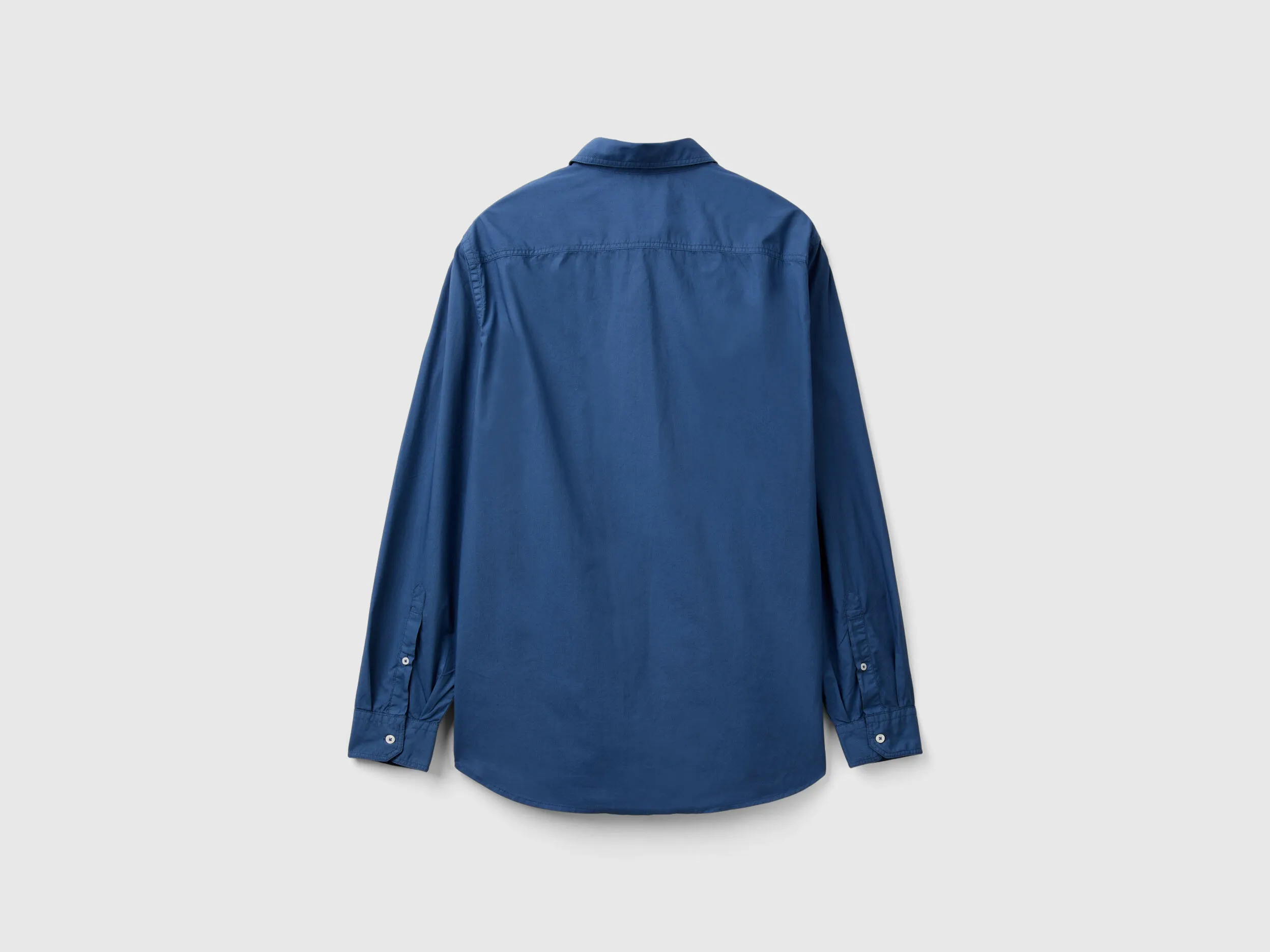 Camisa slim fit de 100 % algodón