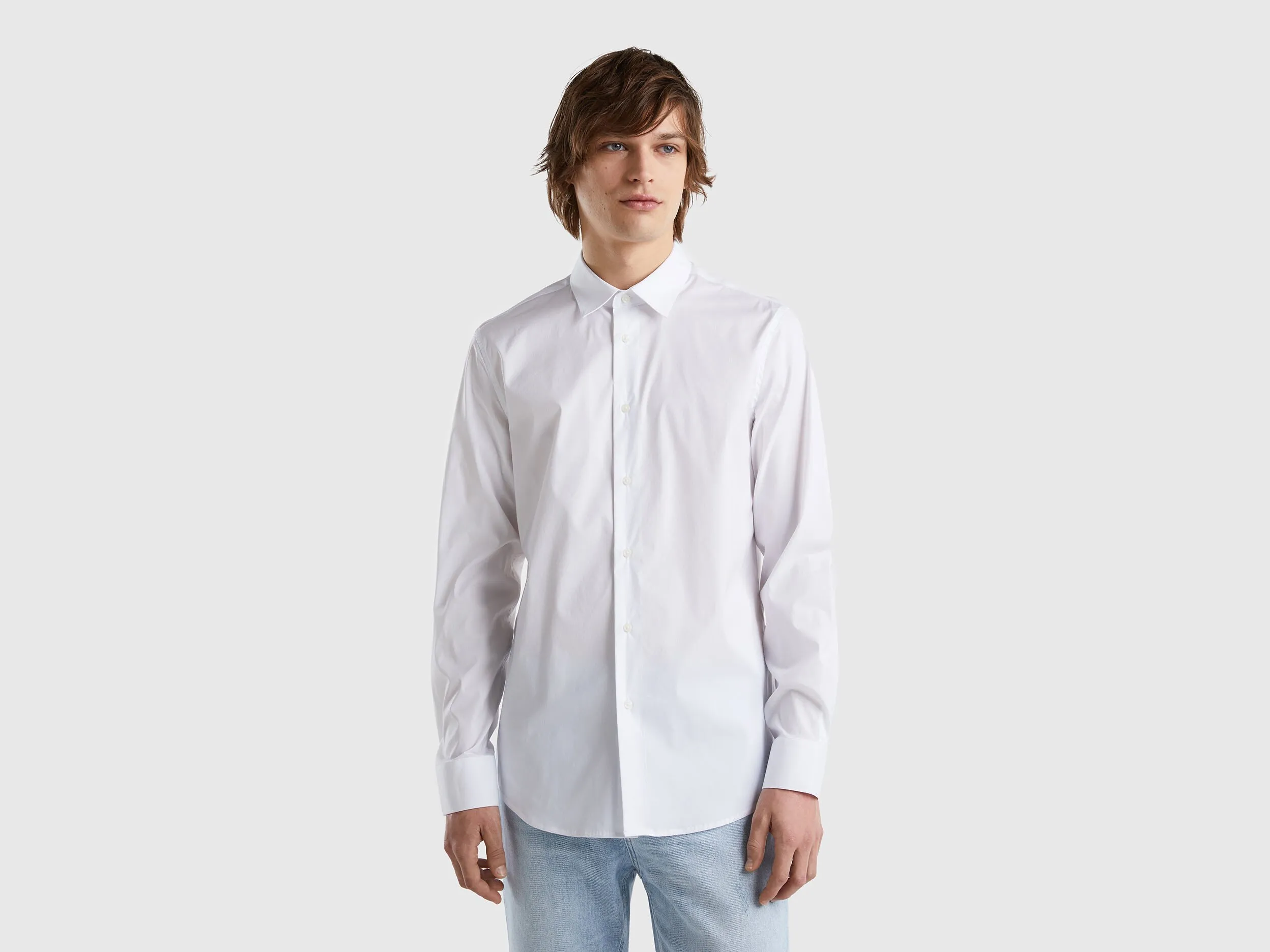 Camisa slim fit lisa