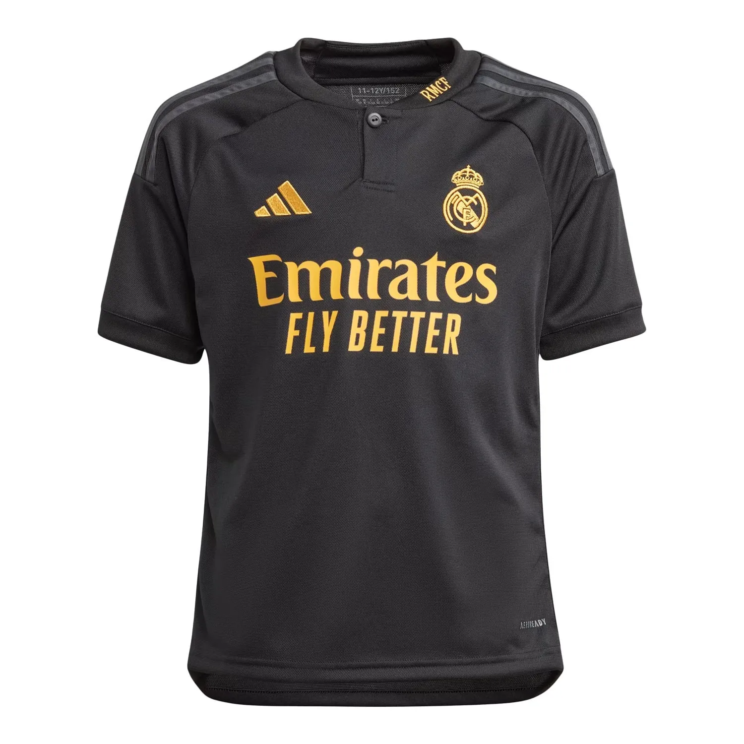 Camiseta adidas 3a Real Madrid Tchouameni niño 2023 2024