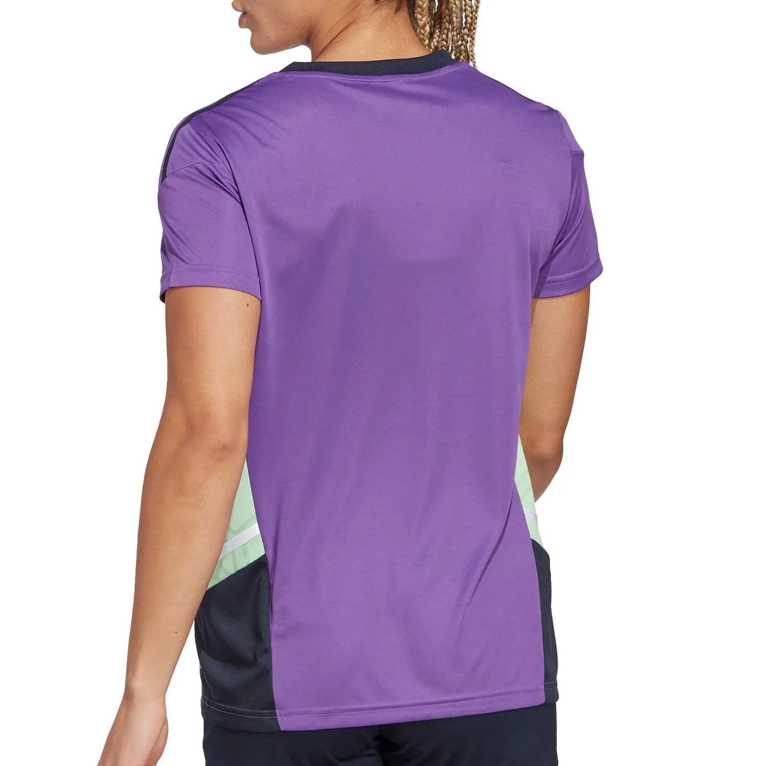 Camiseta adidas Real Madrid entrenamiento mujer
