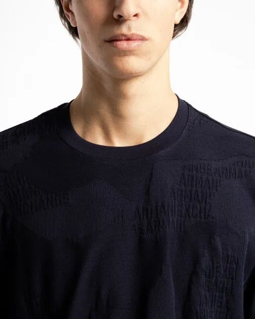 Camiseta Armani Exchange 3DZTLH Azul