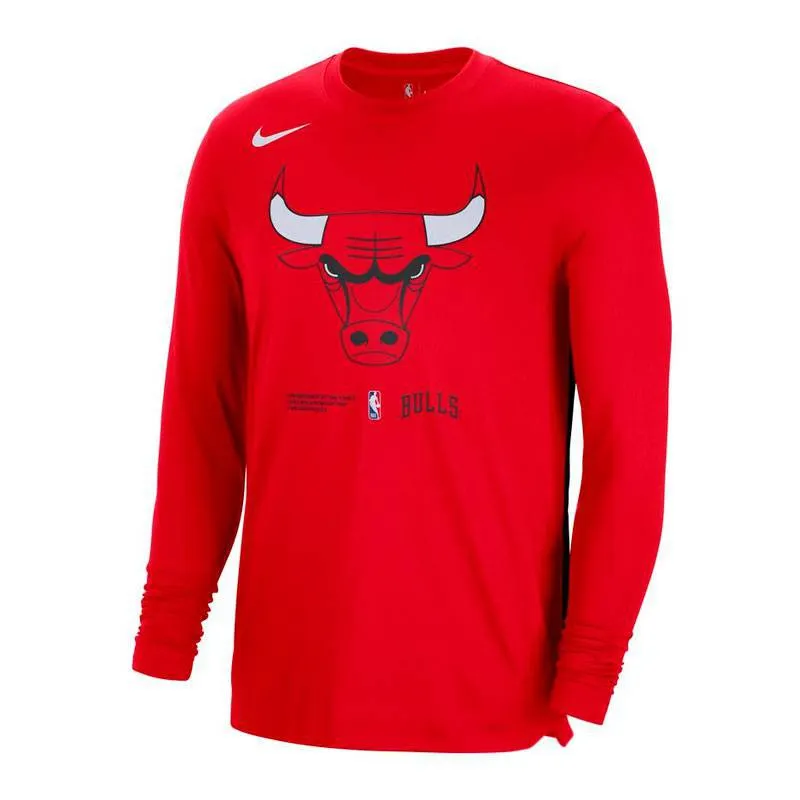 CAMISETA CHICAGO BULLS PREGAME TOP LS