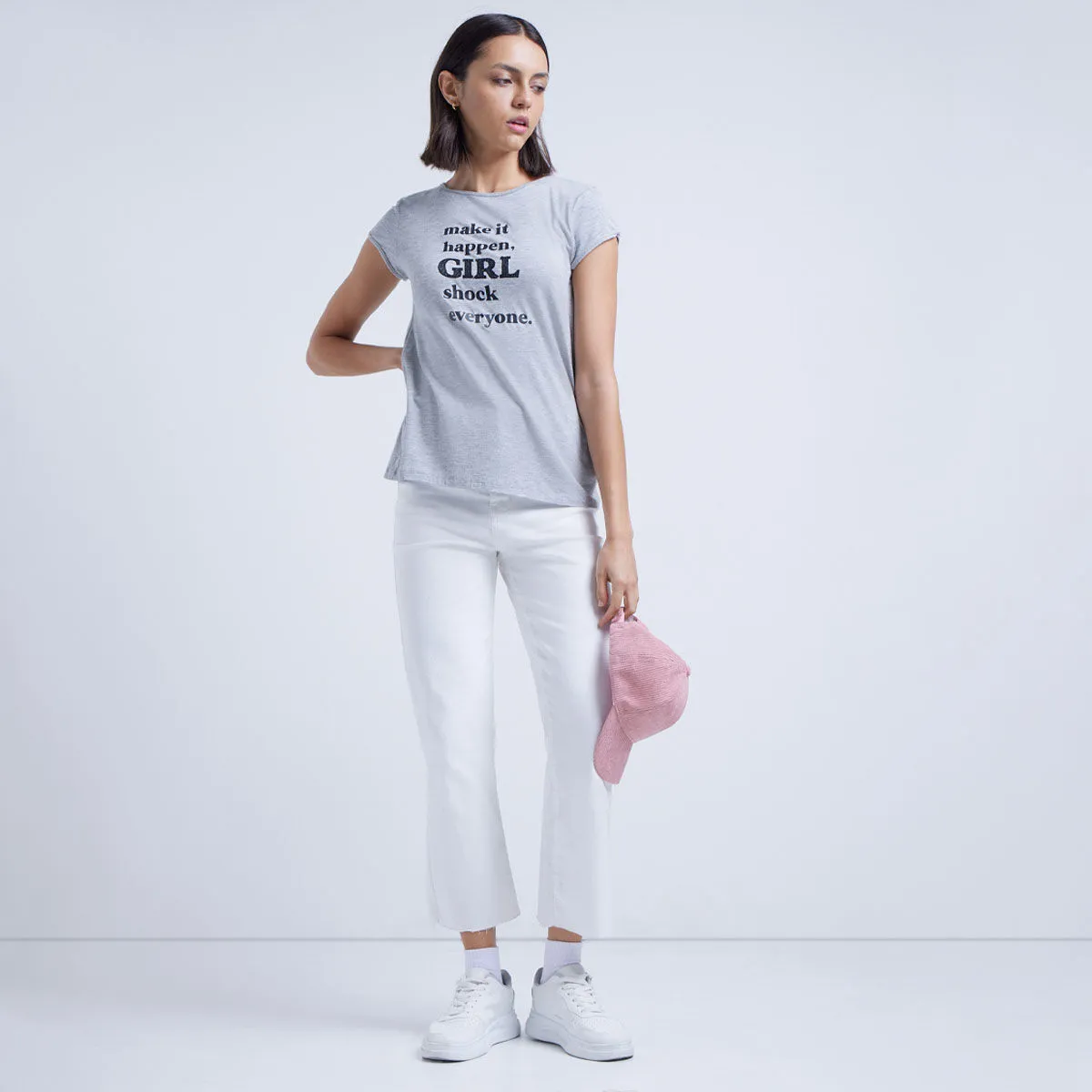 Camiseta Con Lentejuelas