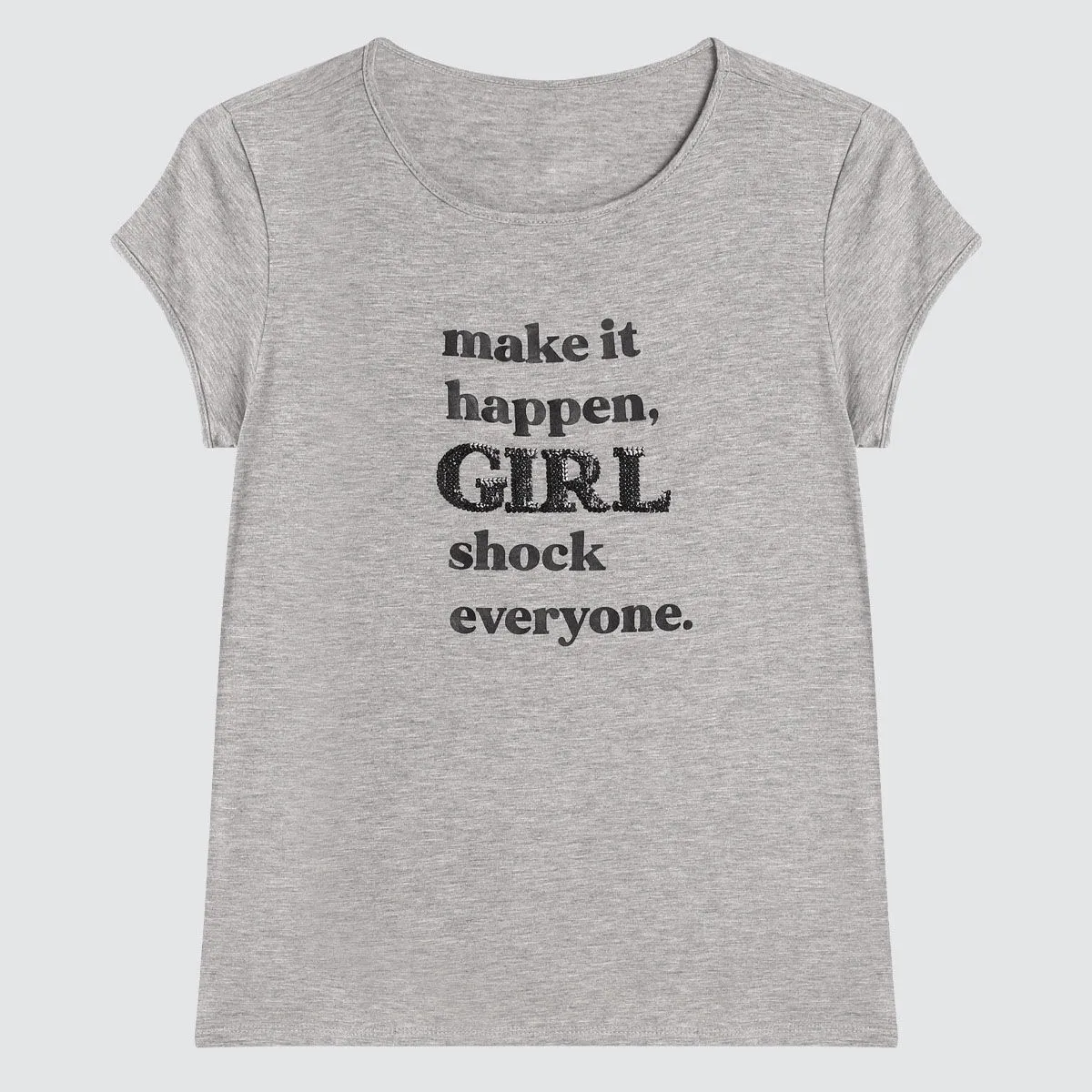 Camiseta Con Lentejuelas