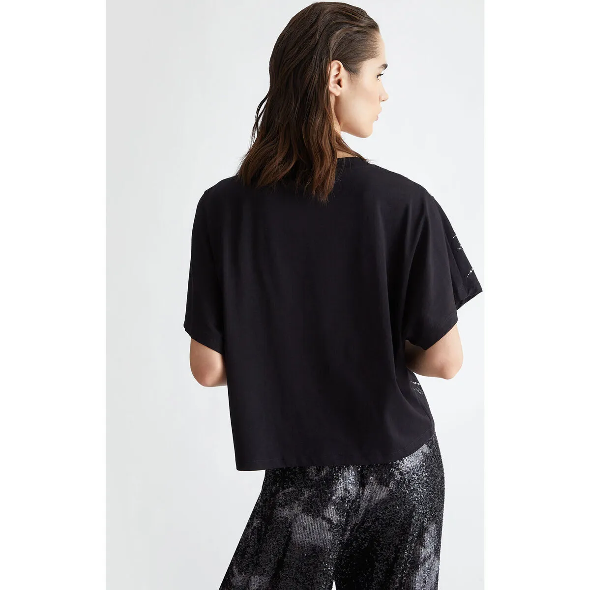 Camiseta con strass