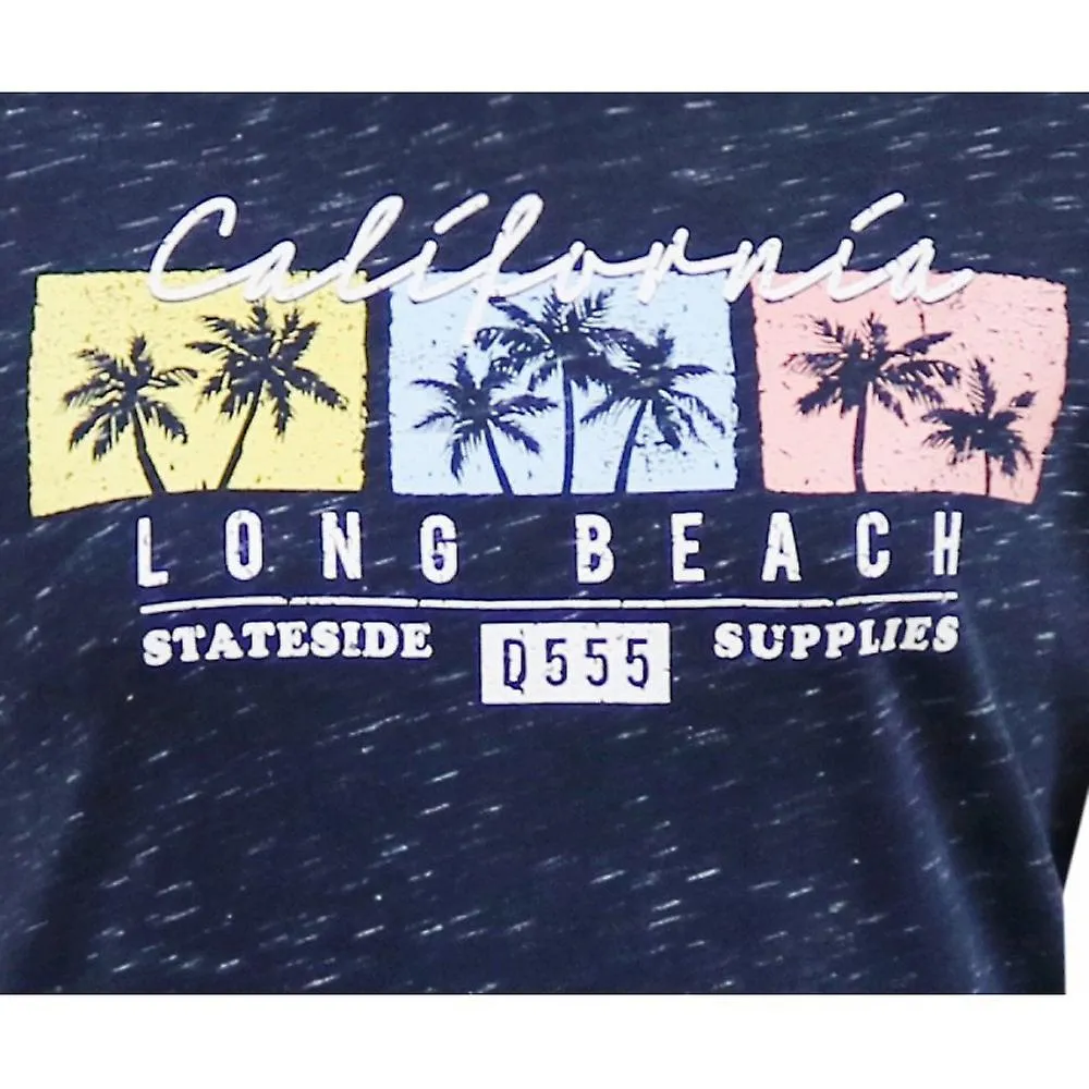 Camiseta de cuello redondo de algodón con estampado de algodón D555 D555 para hombre D555 by Duke D555 para hombre