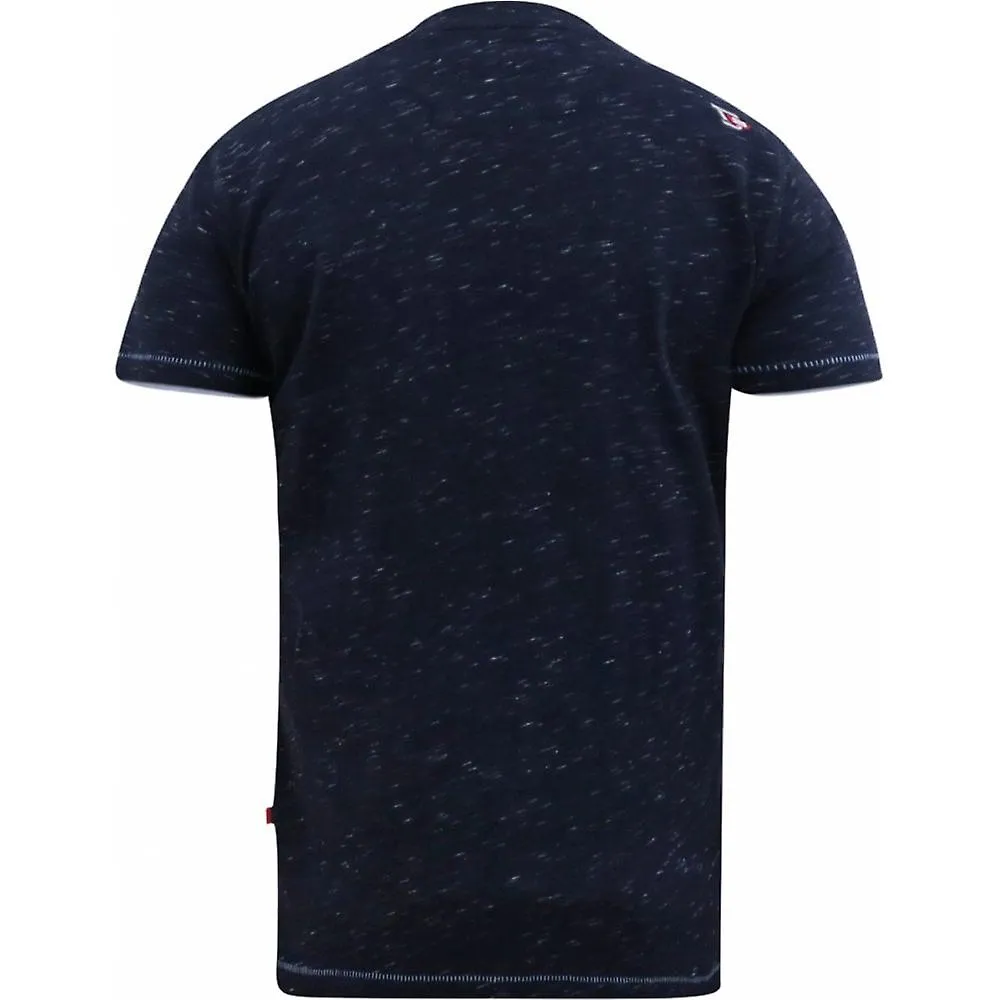 Camiseta de cuello redondo de algodón con estampado de algodón D555 D555 para hombre D555 by Duke D555 para hombre