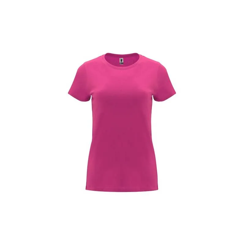 Camiseta de manga corta entallada para mujer