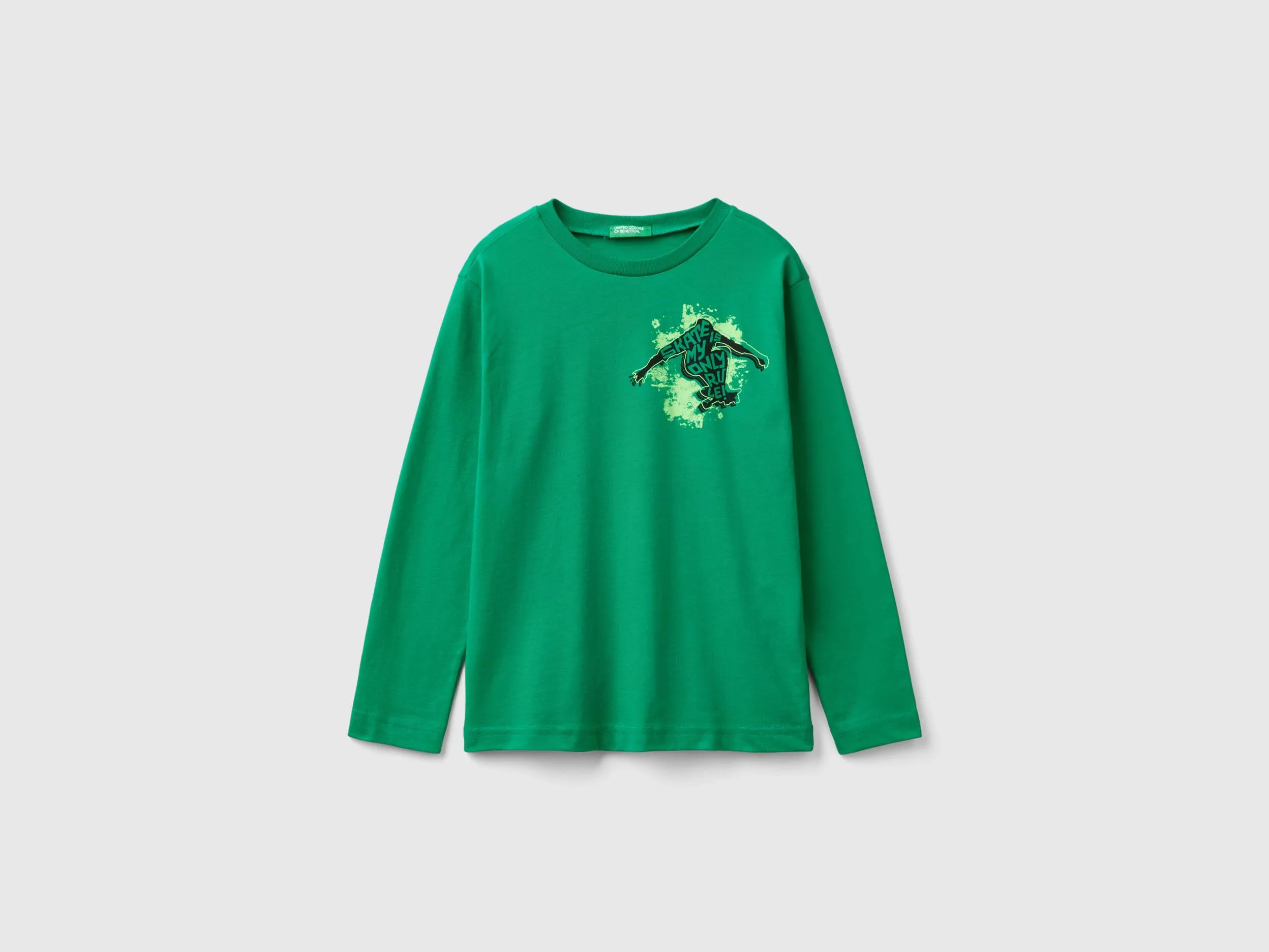 Camiseta de manga larga con estampado