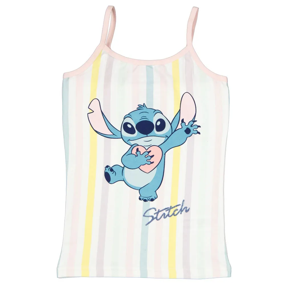 Camiseta de tirantes para niña Stitch