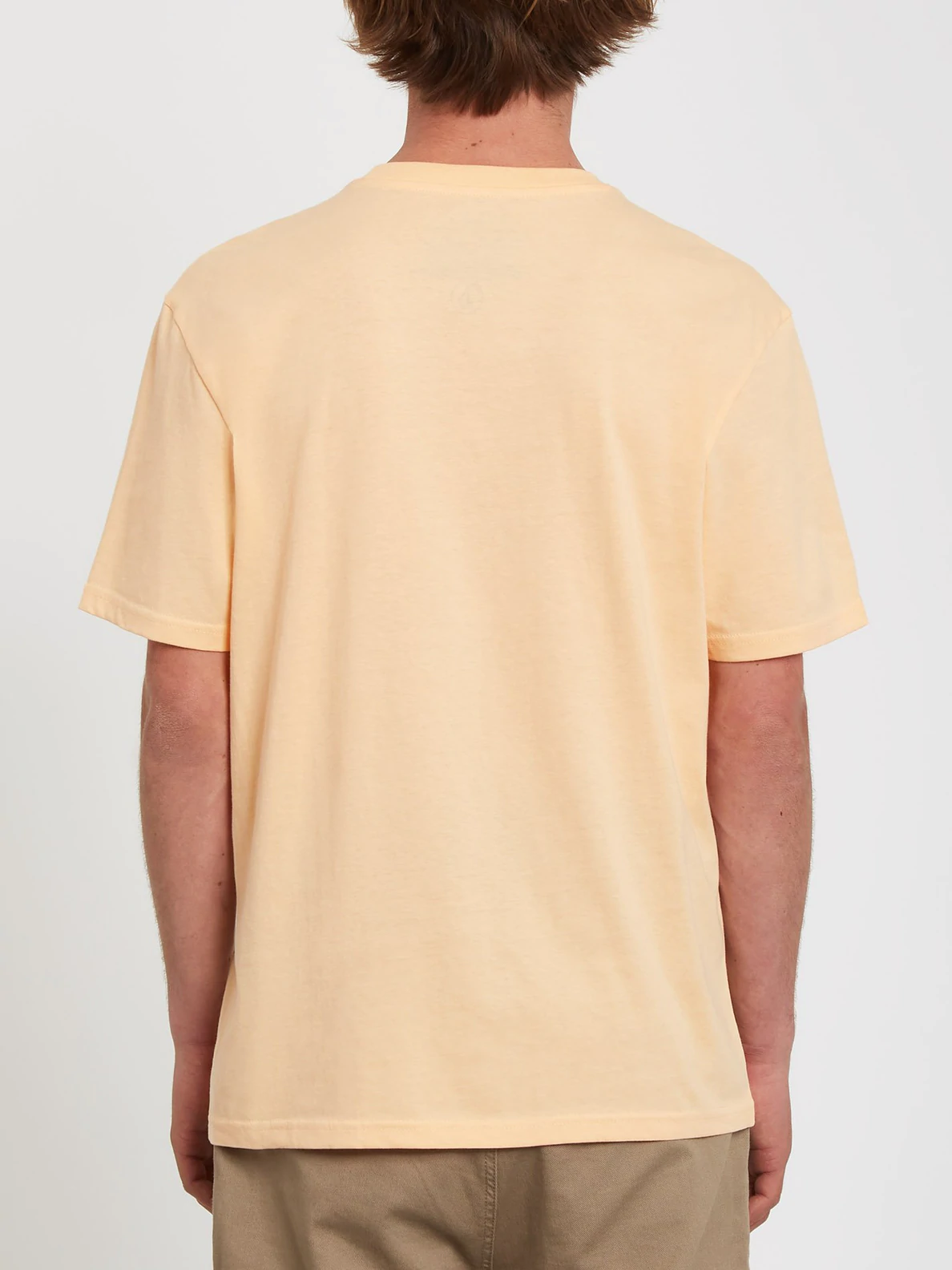 Camiseta Hombre VOLCOM manga corta básica STONE BLANKS – CREAM BLUSH Ref. A3512056_CBS crema